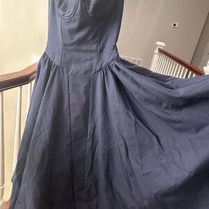 House of CB navy blue dress